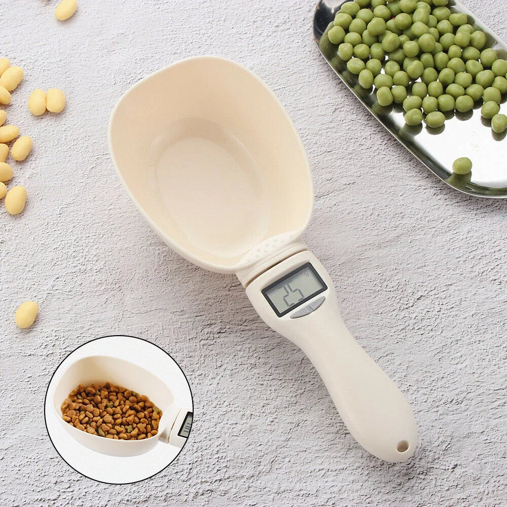 Digital Pet Food & Kitchen Measuring Spoon Scale