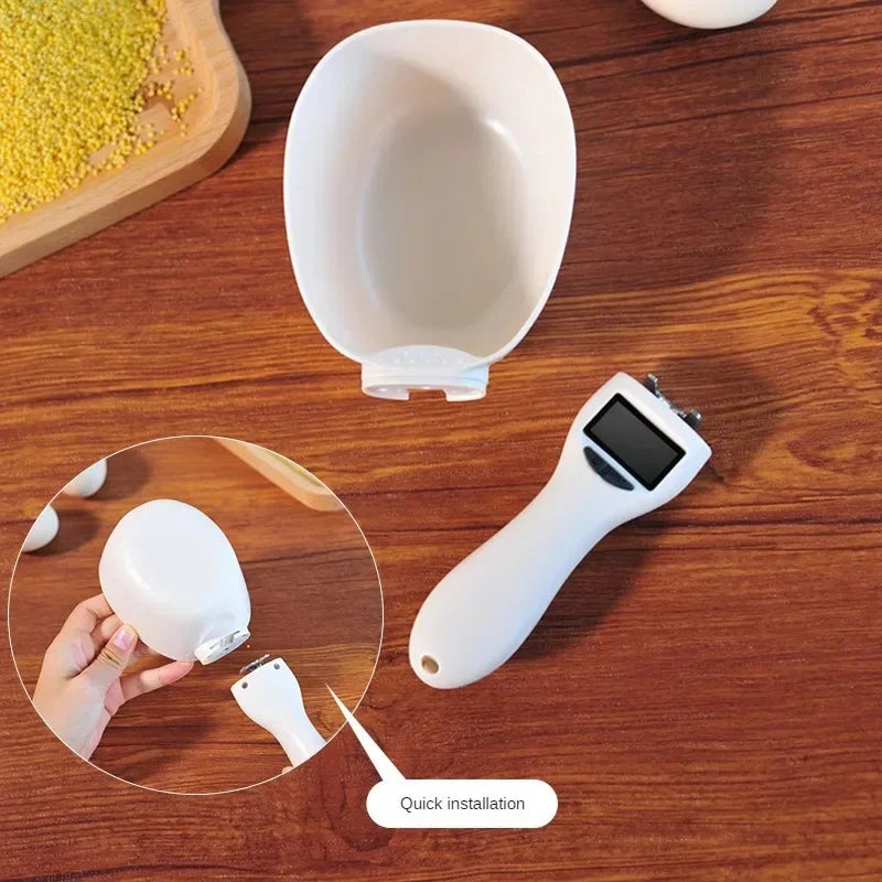 Digital Pet Food & Kitchen Measuring Spoon Scale