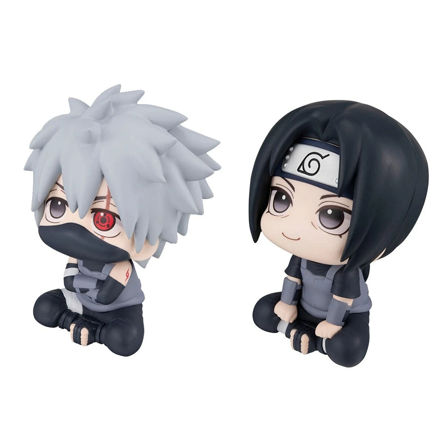 Naruto Anime Figure â 10cm Look Up Q Version Uchiha Itachi / Kakashi Collectible Figurine
