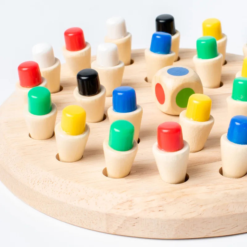 Montessori memory game for kids