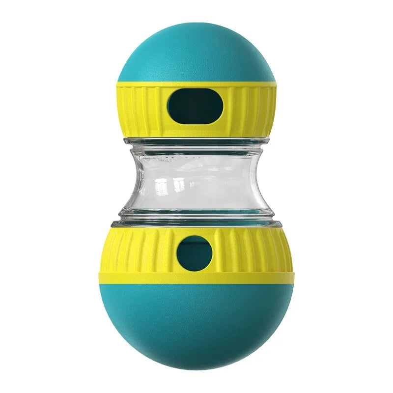 Interactive Dog Puzzle Toy – Adjustable Treat Dispenser & Slow Feeder Ball
