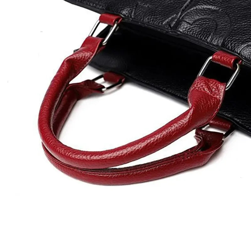 PU Leather Shoulder Crossbody Bag for Women – Large Capacity Luxury Designer Tote Handbag with Removable Strap, Travel & Casual Use