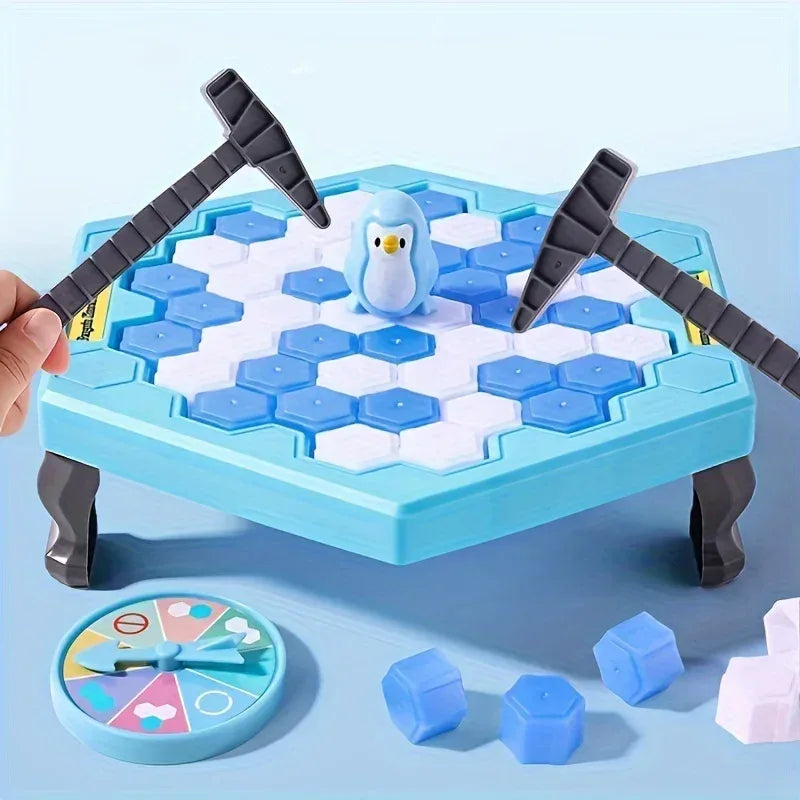 Save the Penguin Ice Breaker Game – Fun & Tense Knocking Block Toy - SpyTrendz