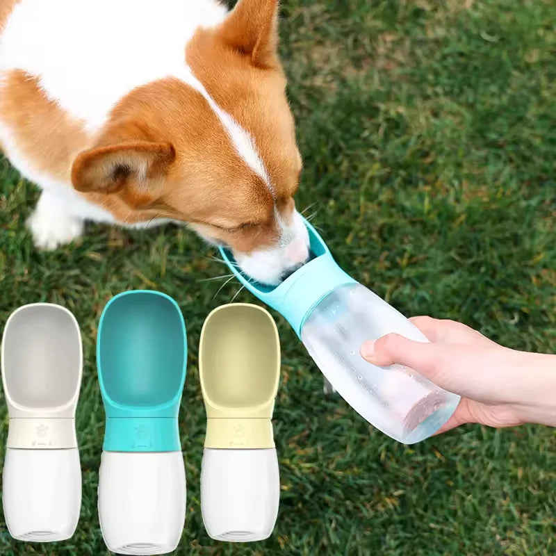 Stay Hydrated on the Go – 300ml & 500ml Travel Water Bottle for Dogs & Cats
