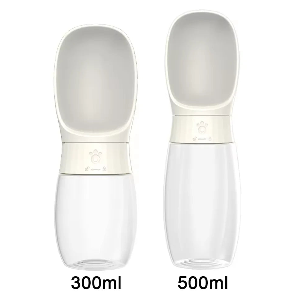 Stay Hydrated on the Go – 300ml & 500ml Travel Water Bottle for Dogs & Cats