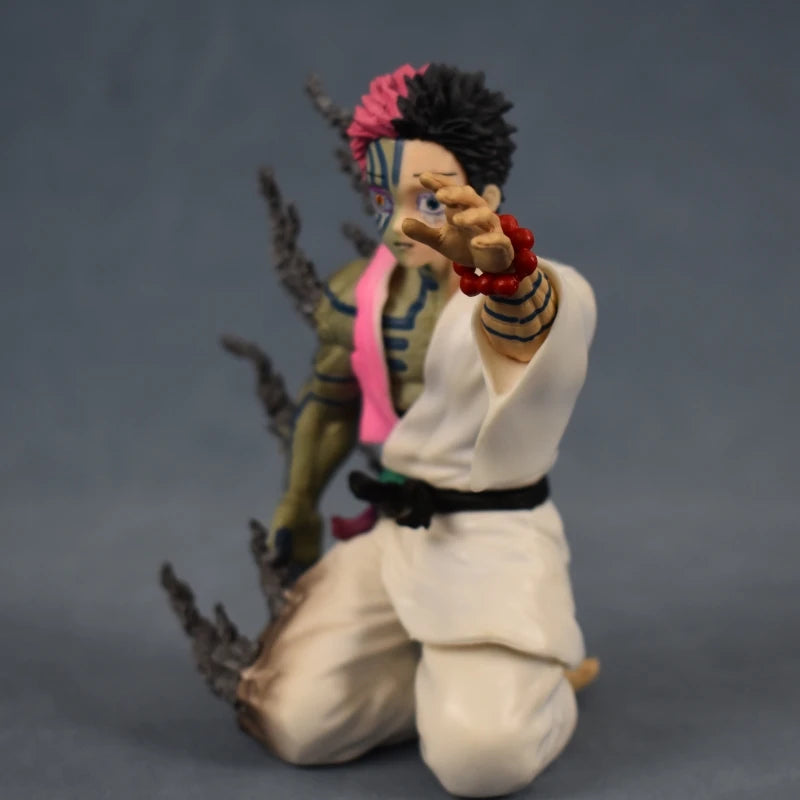 Demon Slayer Akaza (Hakuji) Action Figure – Anime PVC Collectible Model Toy (13cm)
