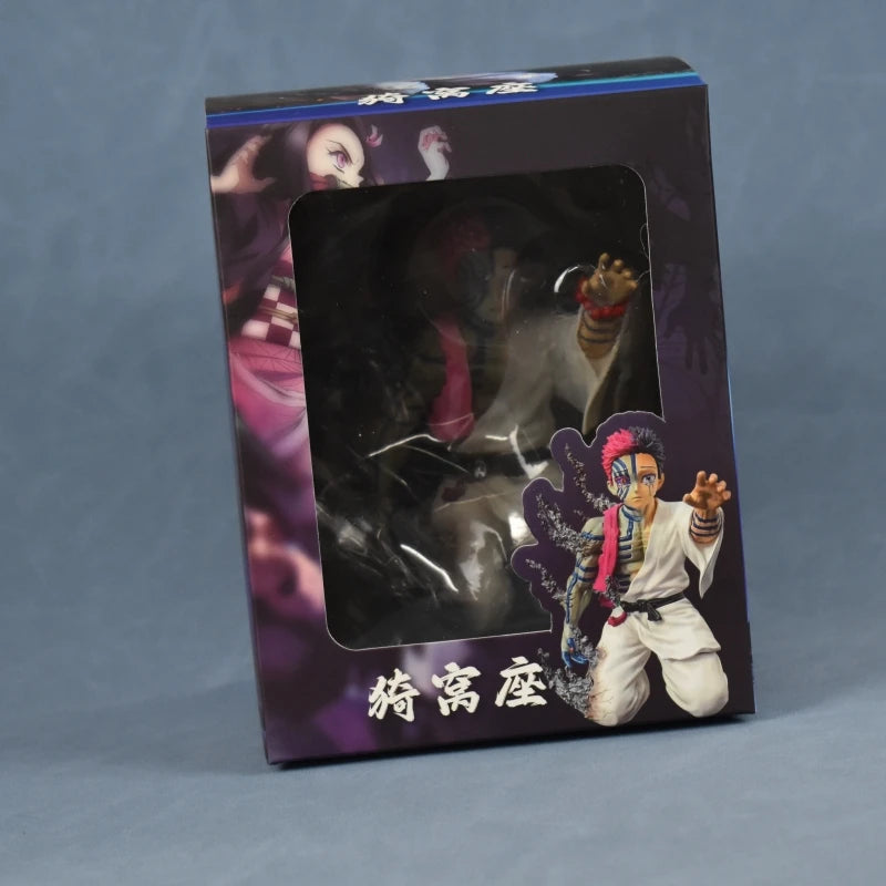Demon Slayer Akaza (Hakuji) Action Figure – Anime PVC Collectible Model Toy (13cm)