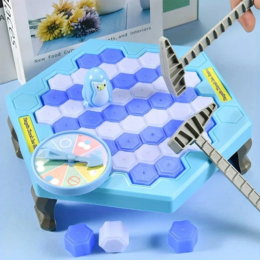 Save the Penguin Ice Breaker Game – Fun & Tense Knocking Block Toy
