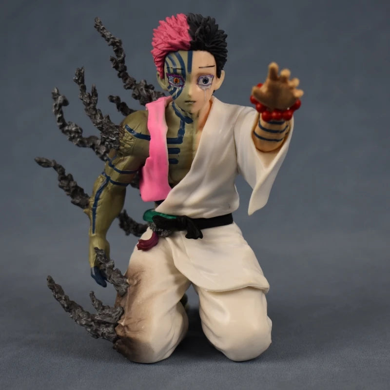 Demon Slayer Akaza (Hakuji) Action Figure – Anime PVC Collectible Model Toy (13cm)
