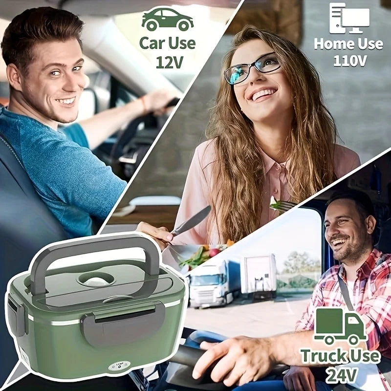 hot meal lunch box with removable container