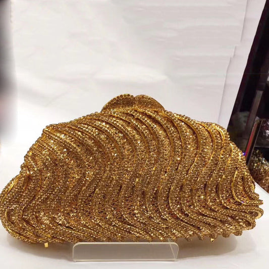 Women Rhinestone Wedding Bridal Purse