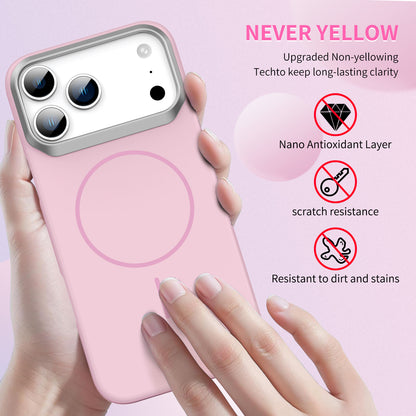 Magnetic Matte Hard PC Phone Case for iPhone 16 & 17 Series – Premium Luxury Protection