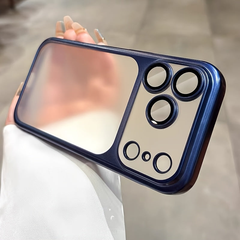 Matte Hard PC Case for iPhone 17 Pro Max / 17 Pro – Lens Protection, Anti-Fingerprint, Shockproof Slim Cover | Wireless Charging Compatible