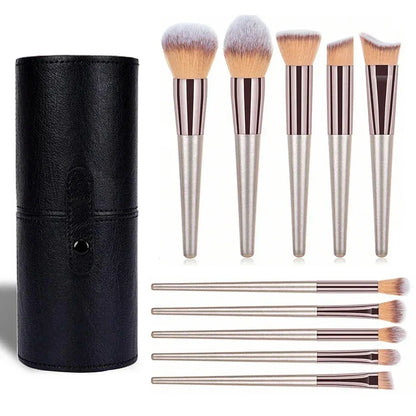 14 Piece Professional Makeup Brush Set For Face & Eyes