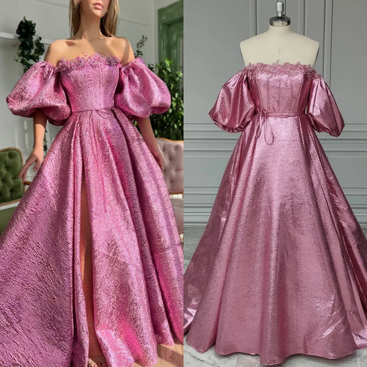 pink formal dresses gowns