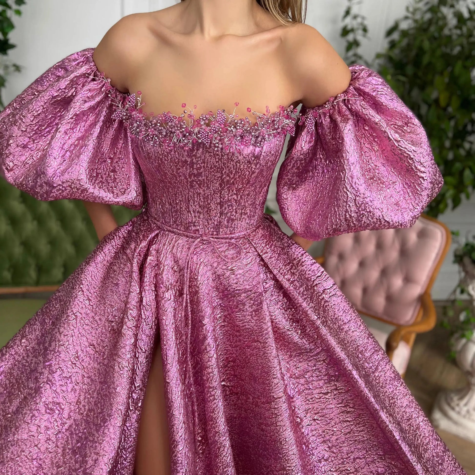 theme women evening dress