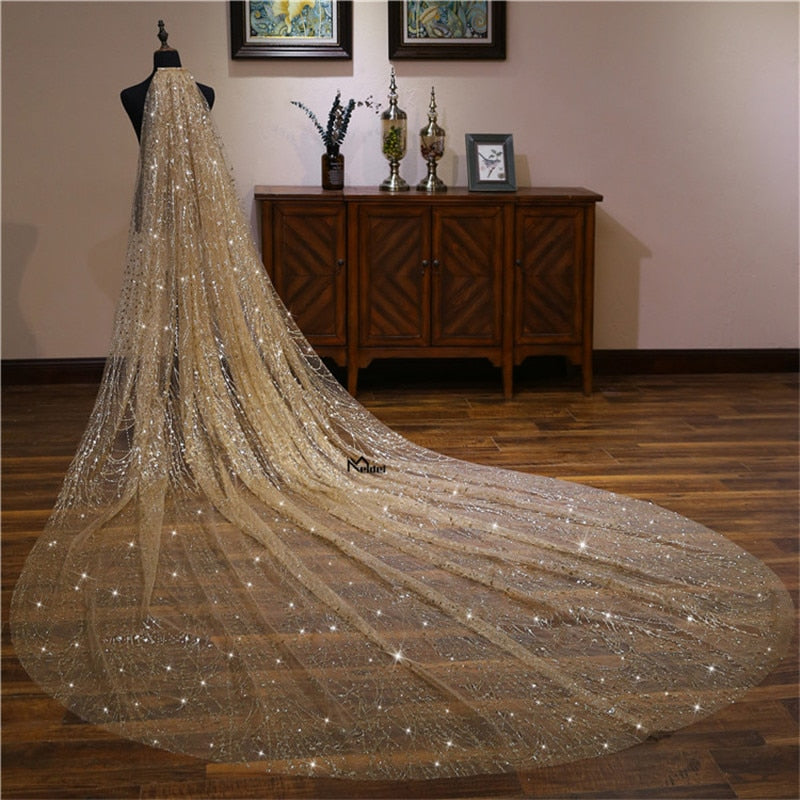 long bridal veils