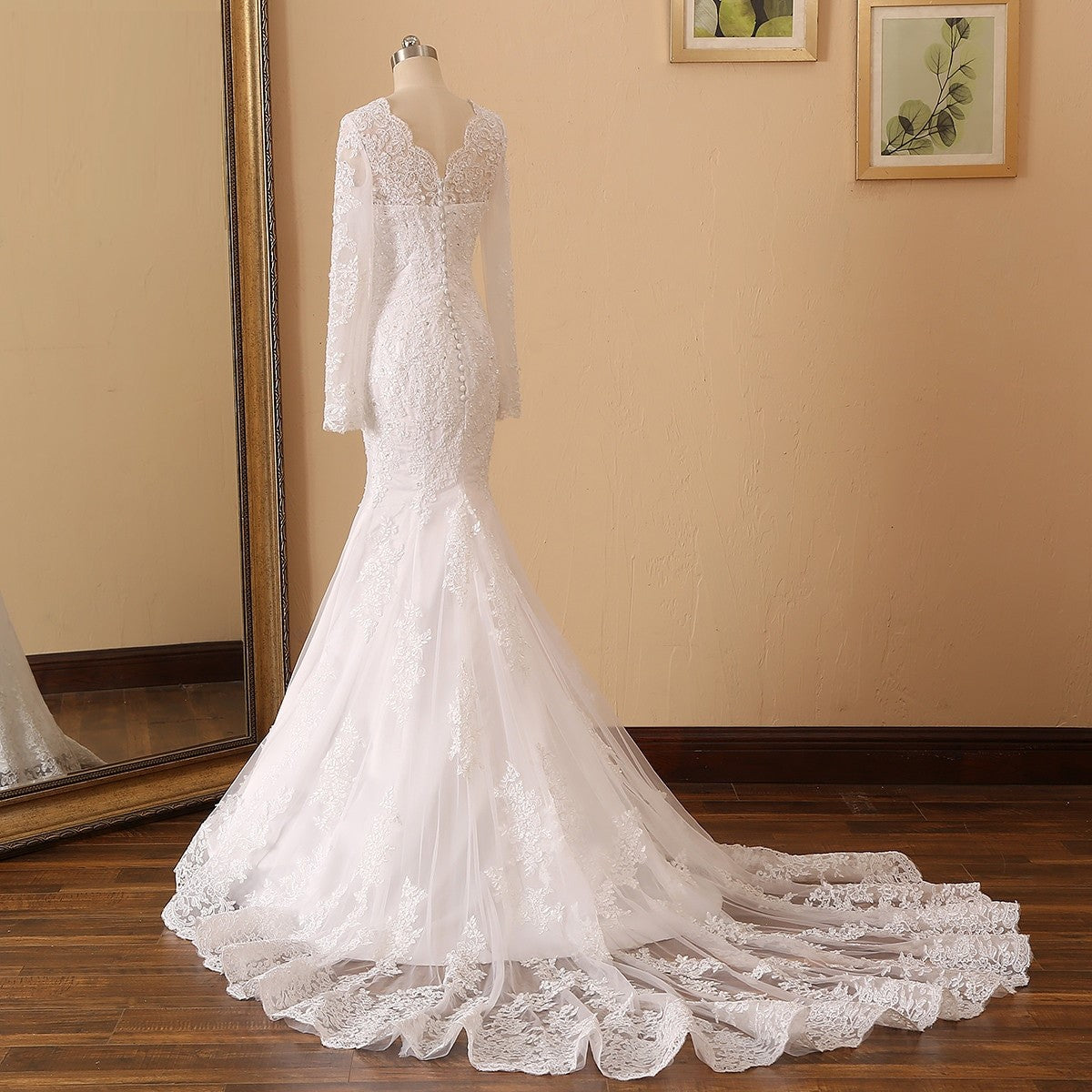 mermaid wedding dress