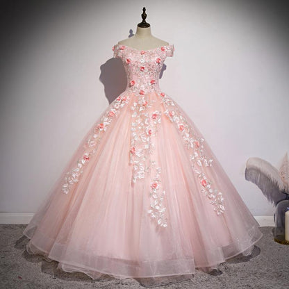 pink quinceanera dress
