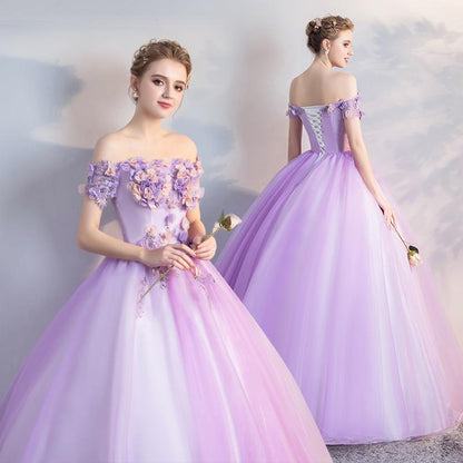 purple quinceanera dresses