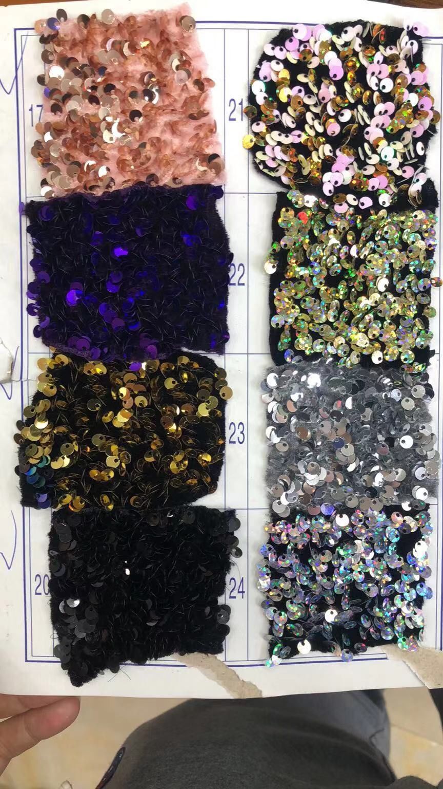 Sequin Mermaid Long Prom Dress | African Girl V-neck With Long Sleeves High Slit Party Prom Dress