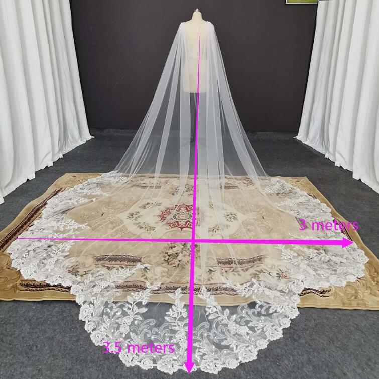 cathedral length veil