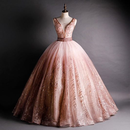 pink quince dress