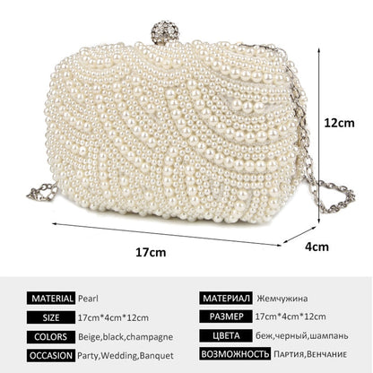 Clutch Bag For Women | Pearl Clutch Evening Bags For Party