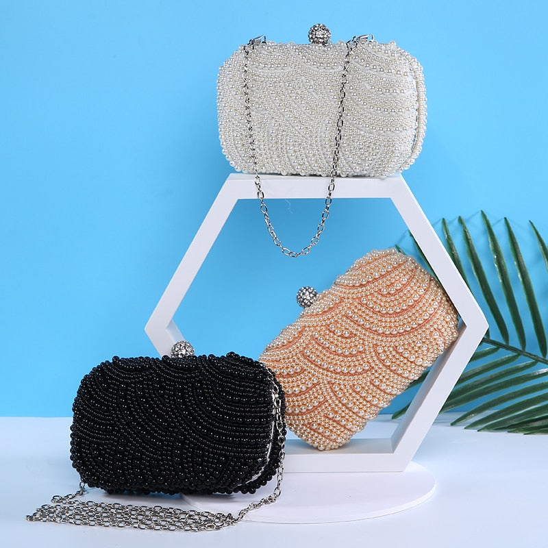 Clutch Bag For Women | Pearl Clutch Evening Bags For Party
