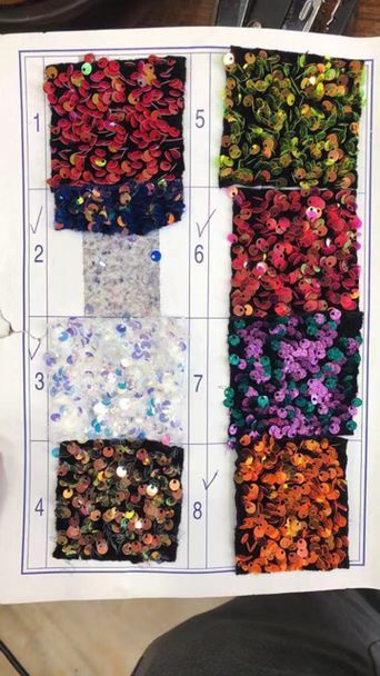 Sequin Mermaid Long Prom Dress | African Girl V-neck With Long Sleeves High Slit Party Prom Dress