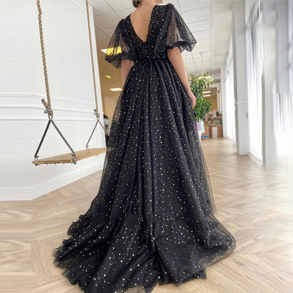 black prom dress