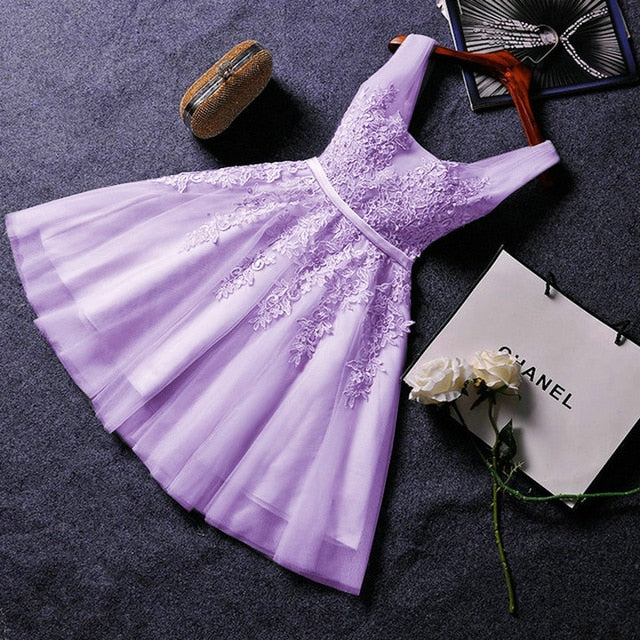 light purple dress for prom party