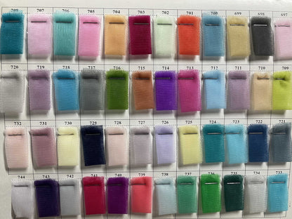 Green Layered Tulle Long Backless Open Prom Gowns