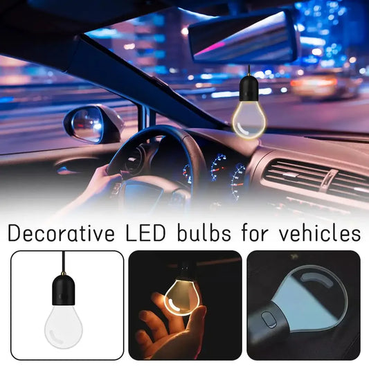LED car ambient light hanging ornament
