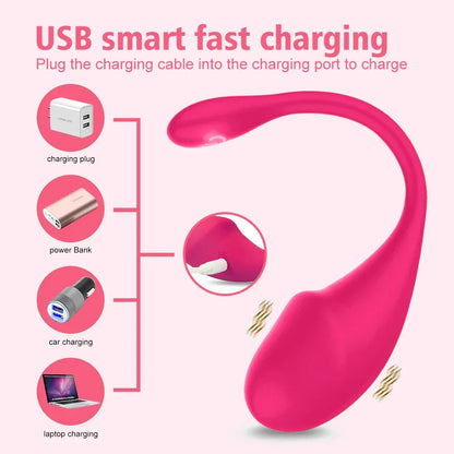Rechargeable G spot vibrator for women