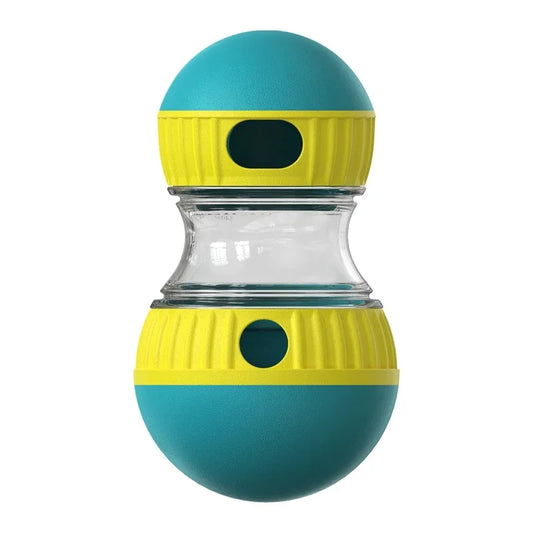 Interactive Dog Puzzle Toy – Adjustable Treat Dispenser & Slow Feeder Ball