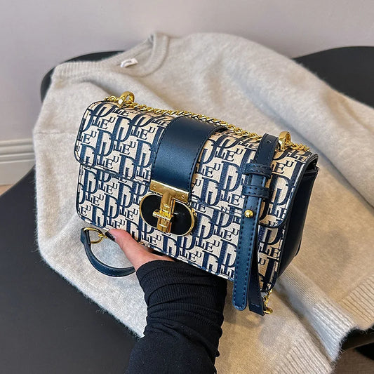 Luxury PU Leather Baguette Shoulder Bag for Women – 2025 Designer Crossbody Purse & Travel Clutch Handbag
