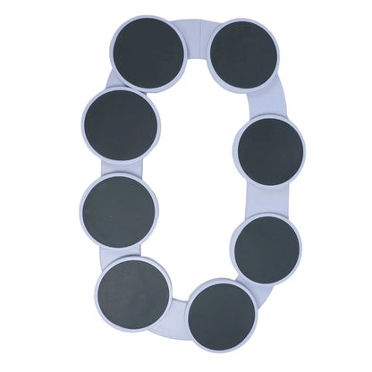 360° Rotating Turntable Tray – Multifunctional ABS Food Organizer for Dining Table | Spacious, Smooth-Spinning Serving Tray with 16 Accessories