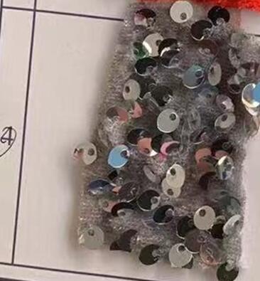 Boat Neck Floor-Length Sequined  Prom Dress with Train