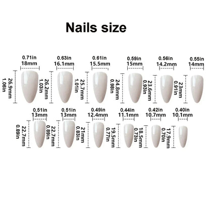 24 Pcs 3D Leopard Press On Nails – Medium Almond Acrylic Fake Nails with Polka Dot & Embossed Flower Design, Reusable Glue On Nails for Women