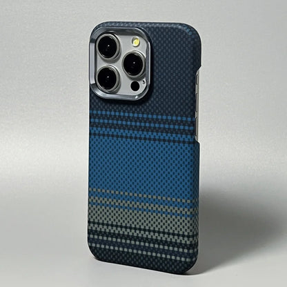 Luxury Carbon Fiber Slim Case for iPhone – Ultra-Thin Hard PC Cover with Alloy Lens Protection | Shockproof & Anti-Fingerprint