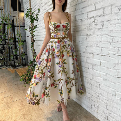 floral prom dress