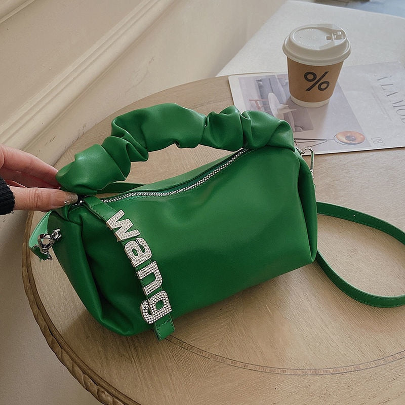 green handbag
