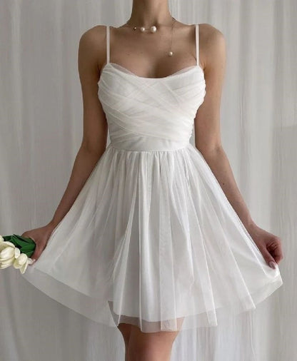 white prom dress