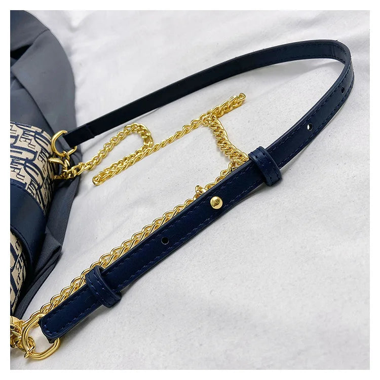Luxury PU Leather Baguette Shoulder Bag for Women – 2025 Designer Crossbody Purse & Travel Clutch Handbag