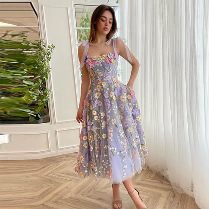 floral print prom dress