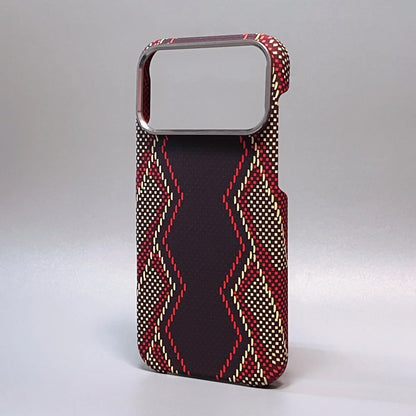 Luxury Carbon Fiber Slim Case for iPhone – Ultra-Thin Hard PC Cover with Alloy Lens Protection | Shockproof & Anti-Fingerprint