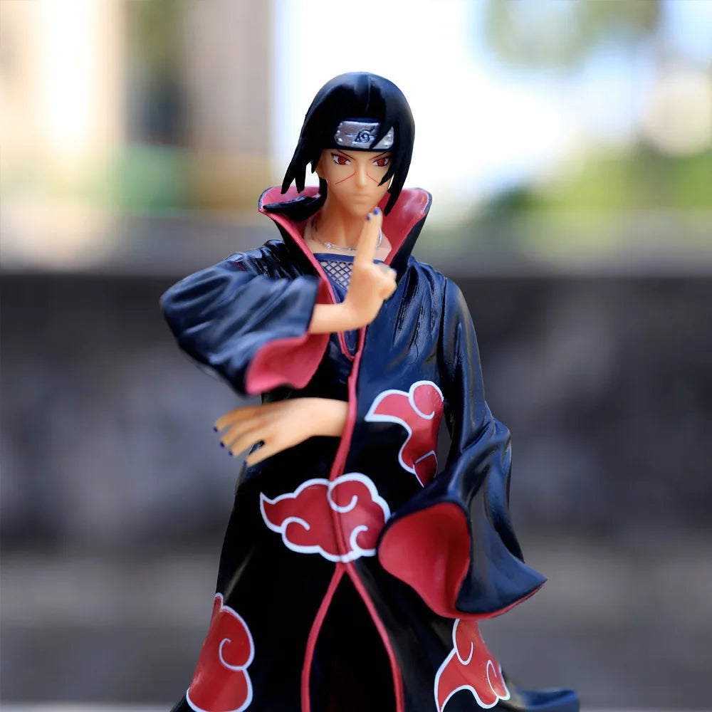Bandai Naruto Anime PVC Figure – Itachi Uchiha, Sasuke & Kakashi Collectible Model