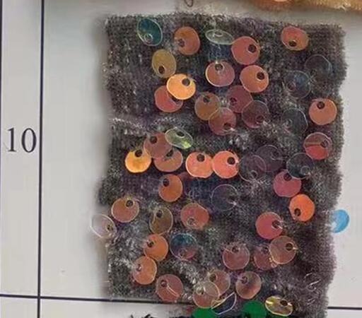 Boat Neck Floor-Length Sequined  Prom Dress with Train