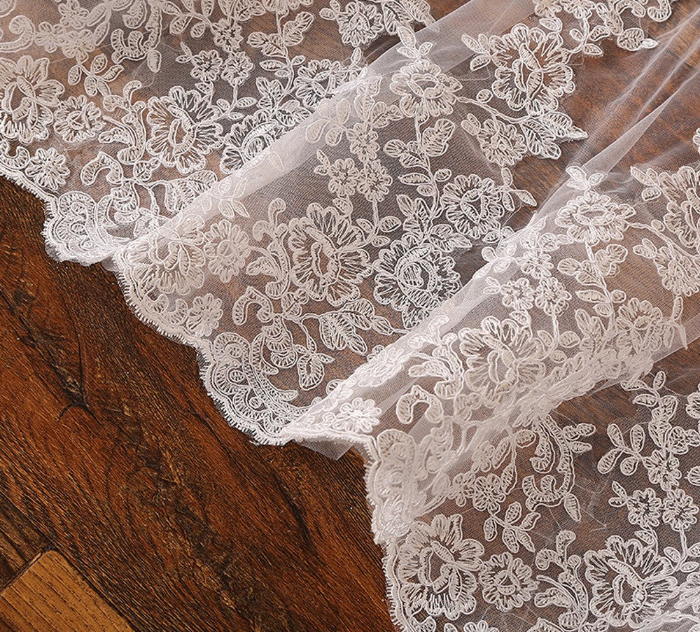 Mermaid Wedding Dresses V Neck Long Sleeves Beading Lace Wedding Gown 100% Real Picture